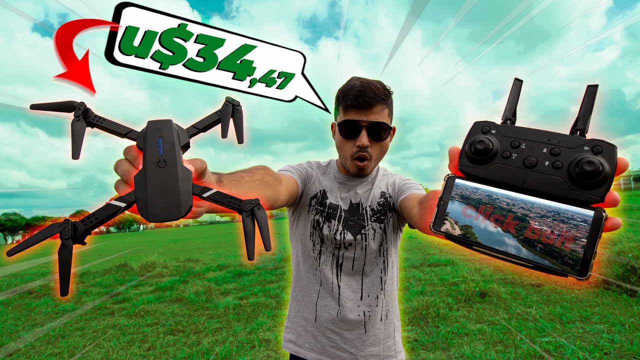 DRONE E88 com DUAS C&Acirc;MERAS vale &agrave; pena? | TUDO QUE VOC&Ecirc; PRECISA SABER ANTES DE COMPRAR!
