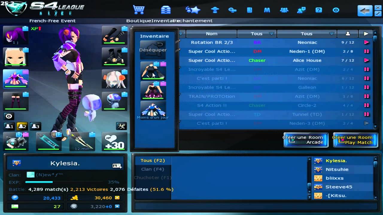 S4 League - Event - Super W Capsule - Set Advanced Girl