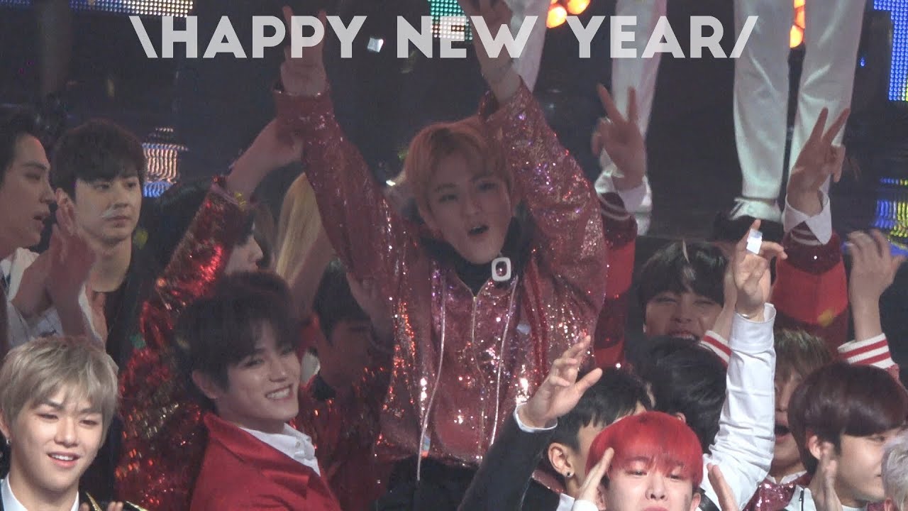 171231 - 180101 MBC 가요대제전 카운트다운 NCT127 마크 Focus