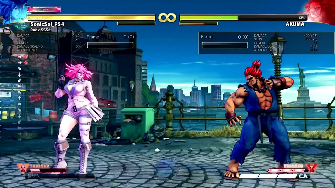 SFV - Poison Combo V-Trigger 1