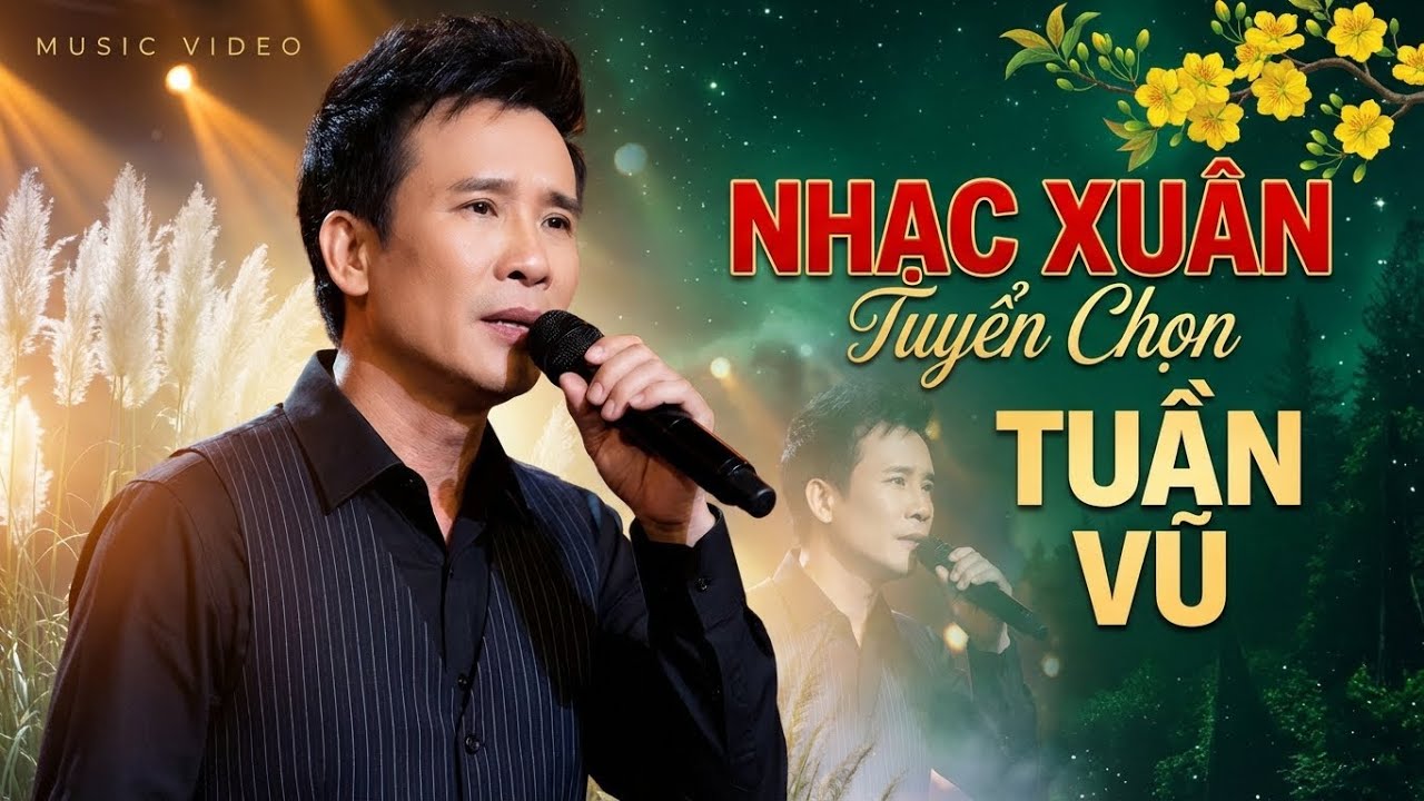 NHẠC XUÂN XƯA - TUẤN VŨ - BẢN GỐC CHỌN LỌC HAY NHẤT MỌI THỜI ĐẠI CHUẨN ÂM THANH 4K
