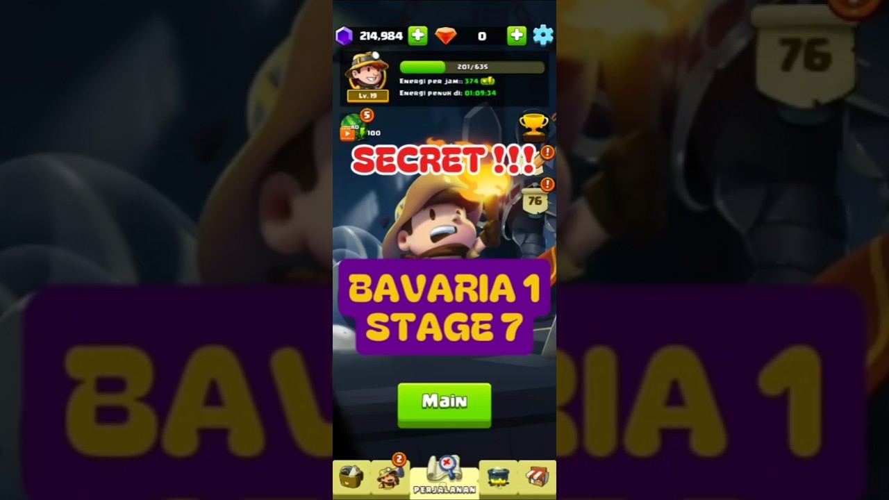 SECRETTT !!! DIAMOND QUEST DON'T RUSH!!! Bavaria 1 Stage 7 #diamondquest #gameplay #gamer #gaming