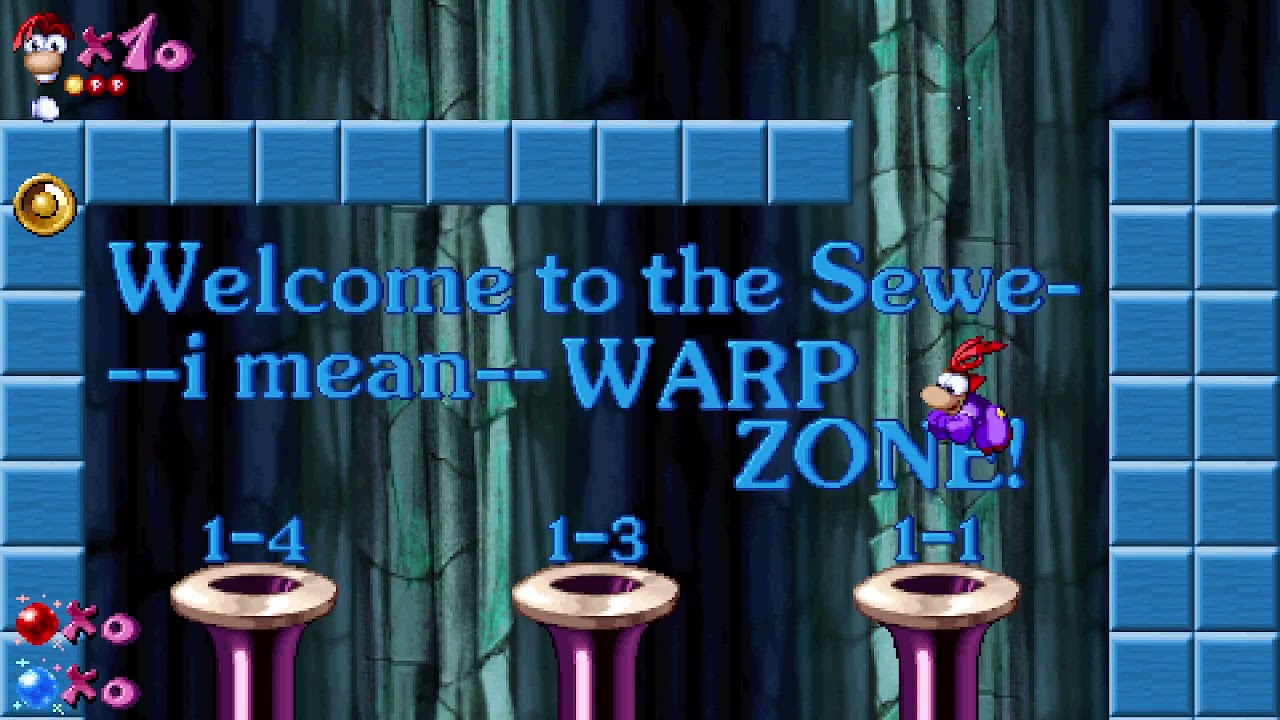 Rayman Redesigner : Super Rayman Bros ( World 1 ) Created by : Doomsmae