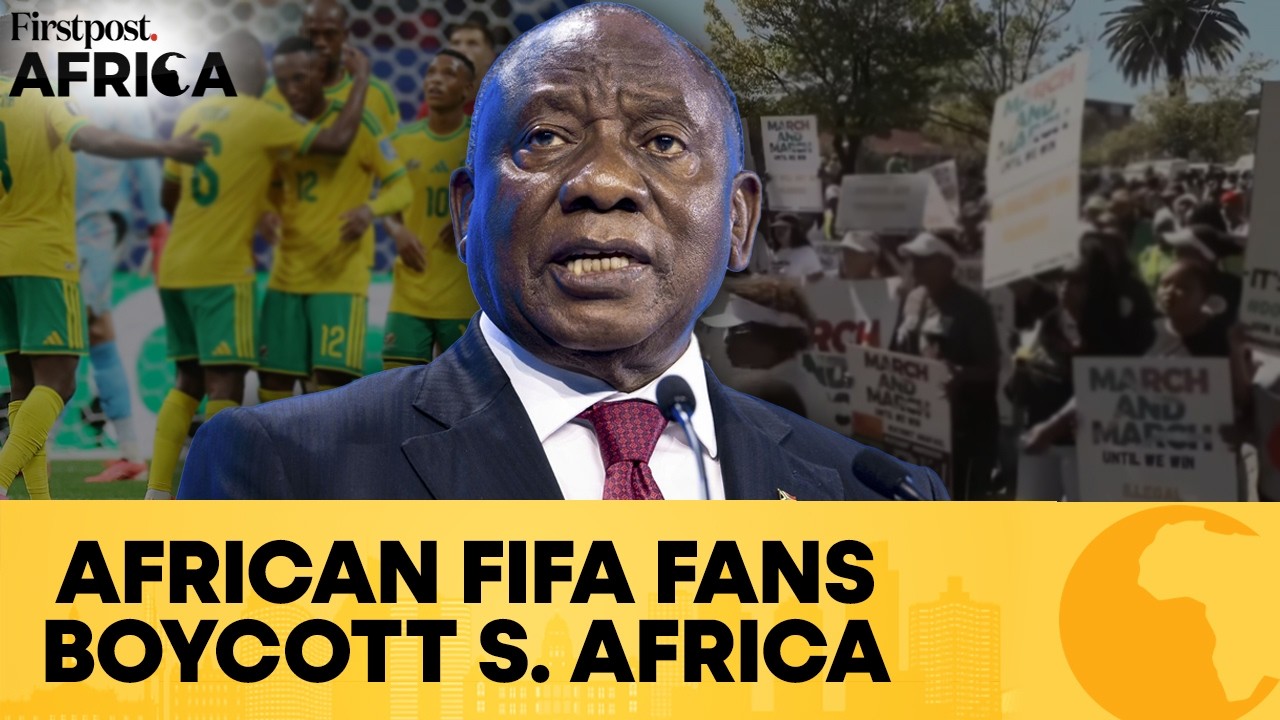 Скандал из-за ксенофобии в Южной Африке доходит до ЧМ-2026 по футболу | Firstpost Africa | N18G