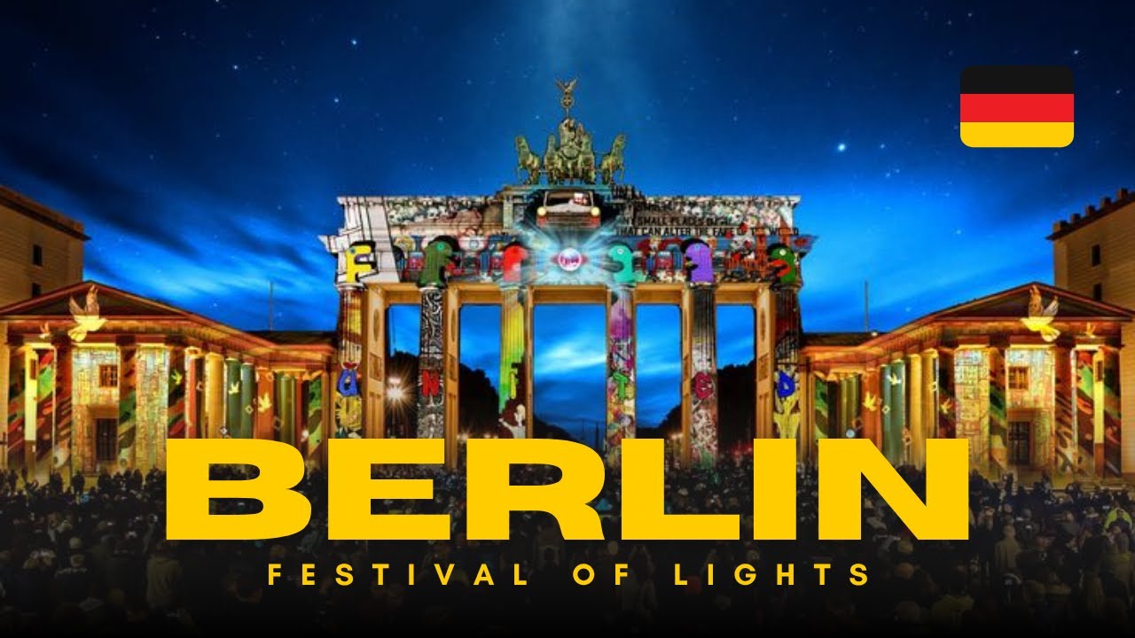 Berlin’s Festival of Lights 2025 ✨ 🇩🇪 | Walking Tales | Faceless Wanderers