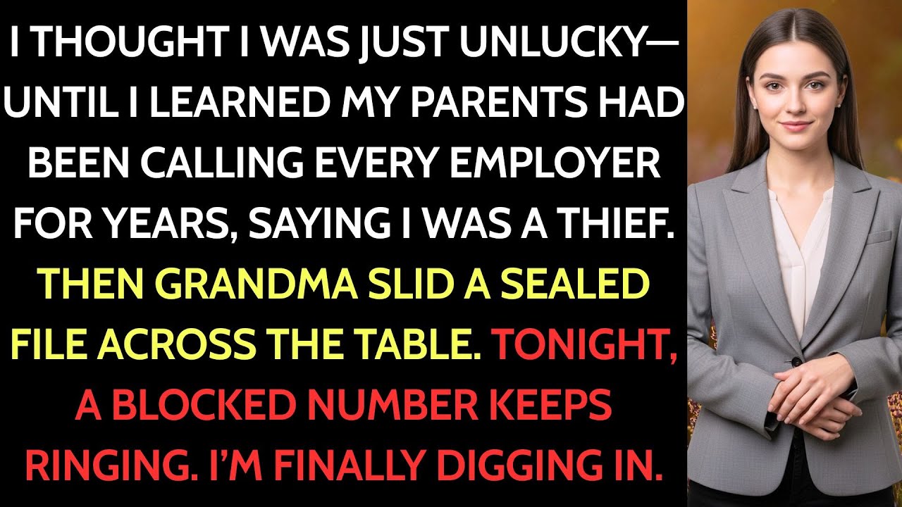 My Parents Told Every Employer I Was A Thief—Grandma Had Already Prepared For That