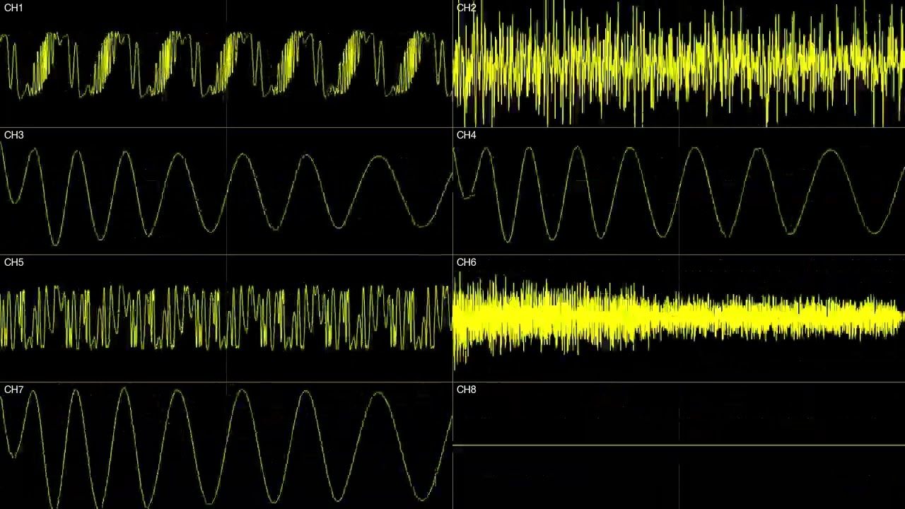 OPM - We come in peace (YM2151, oscilloscope)