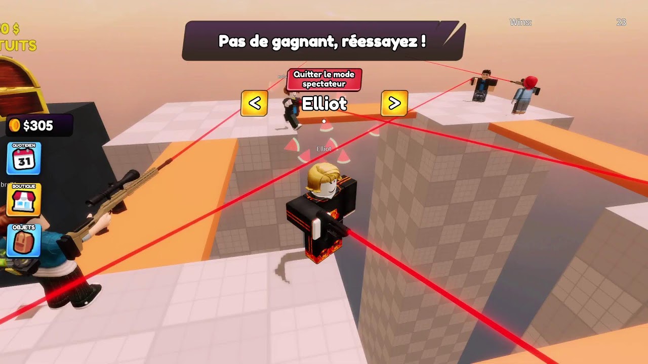 ⭕  Live roblox fr  rush 3,7k abos⭕