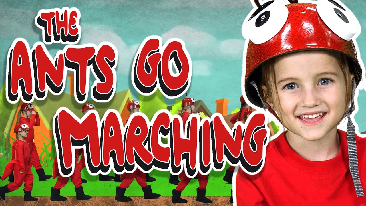 The Ants Go Marching | Nursery Rhyme | Kid Friendly | Educational