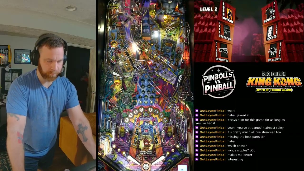 Highlight: Stern's King Kong Pro - King Kong Multiball, Sweet Supers action