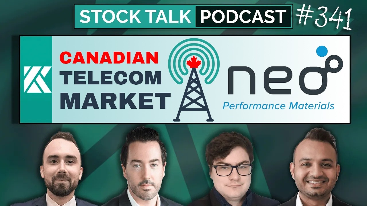 Stock Talk Podcast Episode 341 I $QBR.B $CCA $T $RCI.B $BCE $NEO