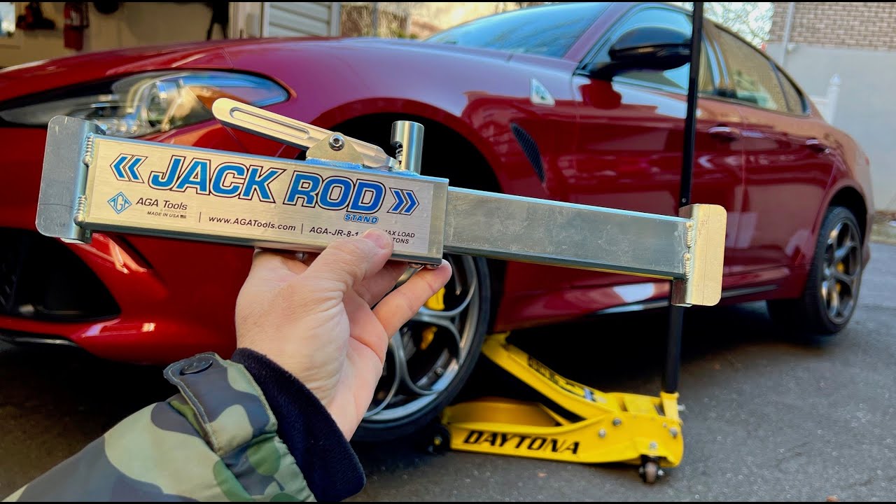 AGA Tools JACK ROD | Безопасный способ поднять домкрат и поработать с автомобилем