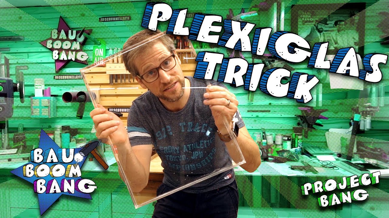 PLEXIGLAS® Trick / verkleben aber wie? Alles DIY
