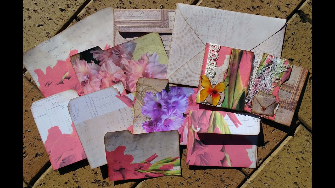 Gladioli Freebie No  2 #juliespapercraft #jjiioutwithabang #junkjournaldigitals