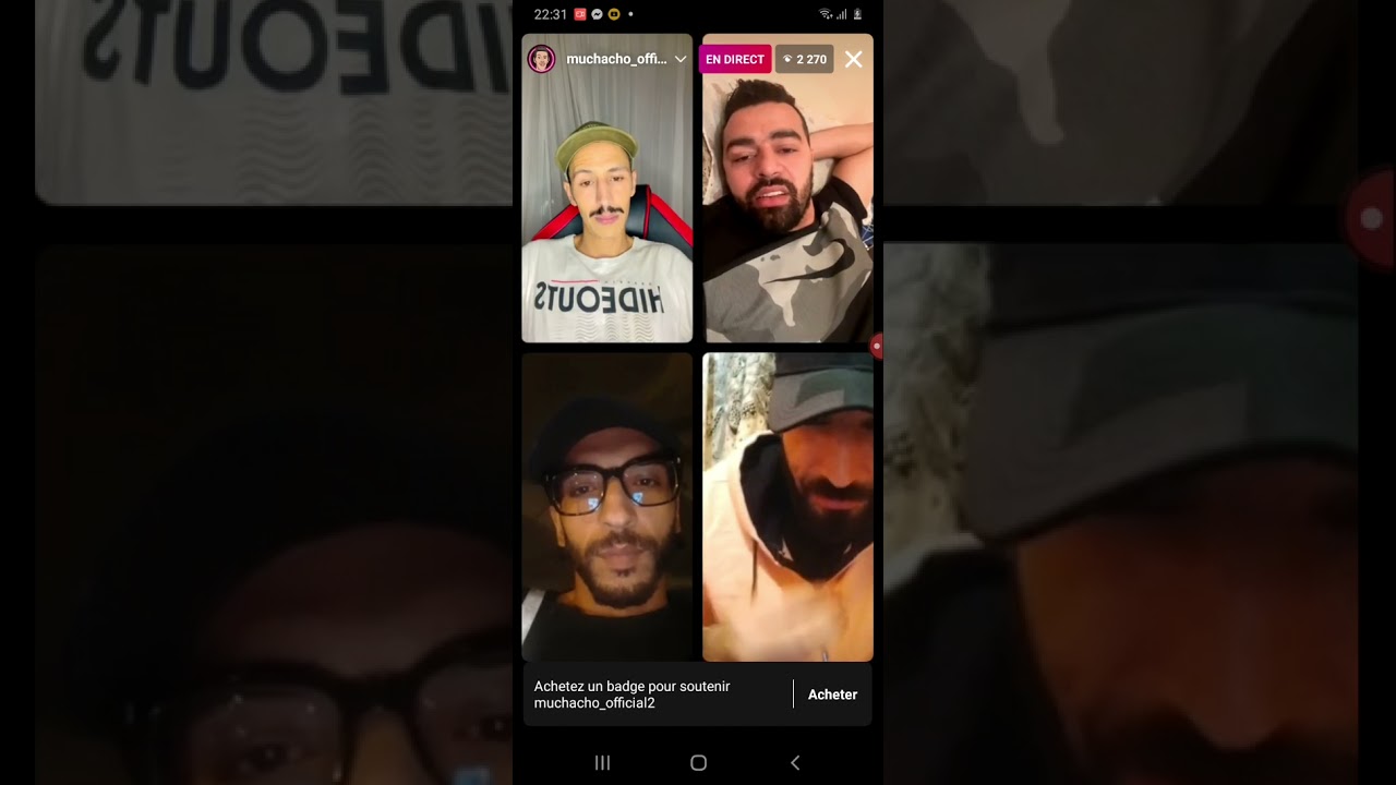 live---  ناضية  ما بين -هشام الملولي  & MB1