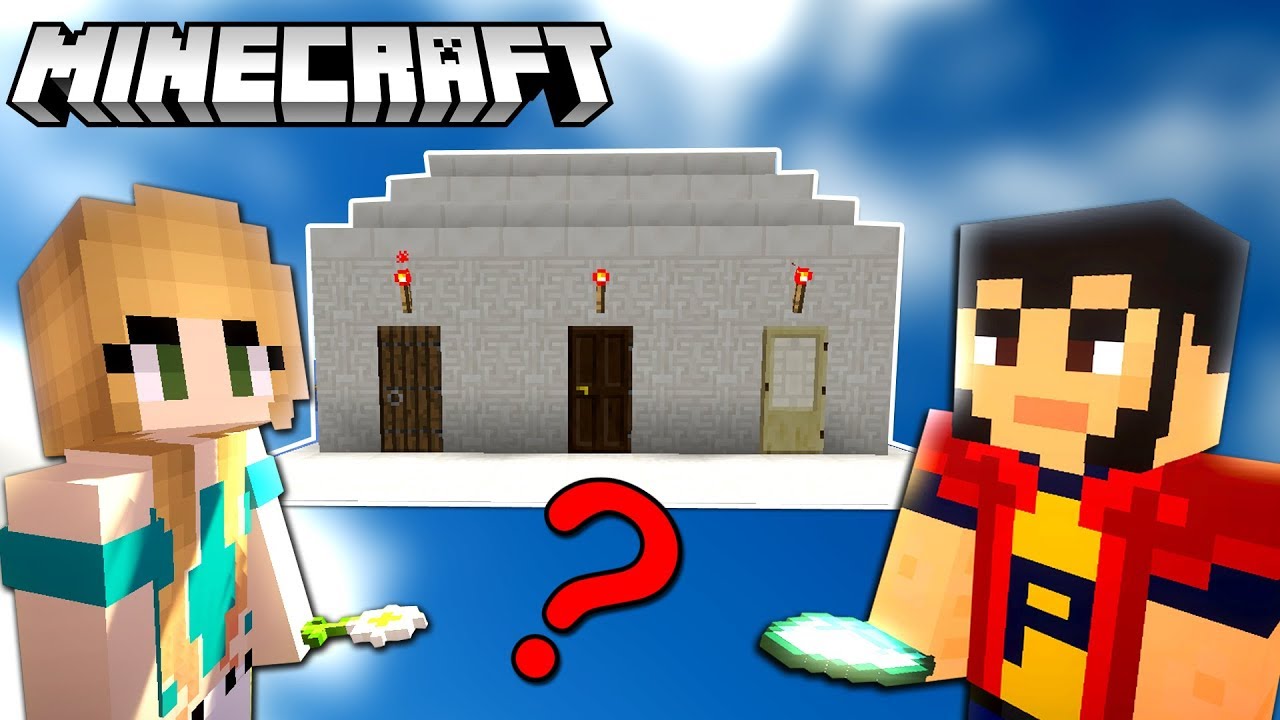 MINECRAFT | ALEGE USA ! Tu pe care o DESCHIZI ?