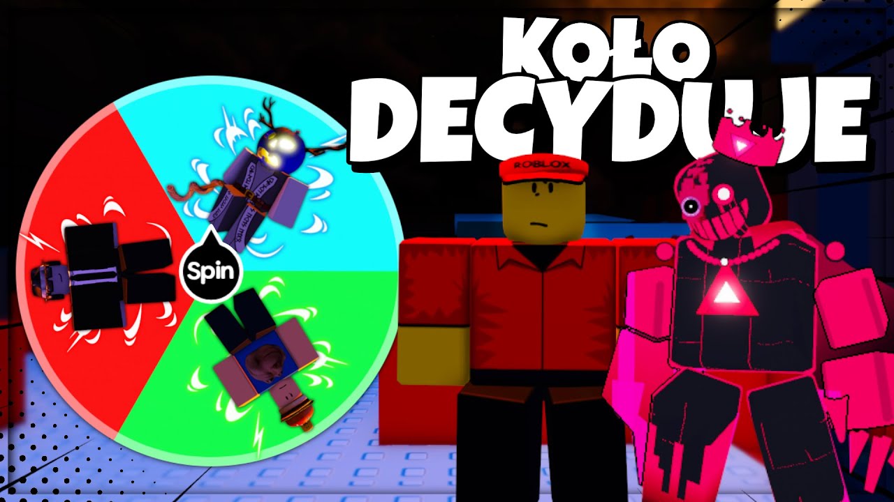 KOŁO DECYDUJE Kim Będę GRAŁ w Forsaken w Robloxie!