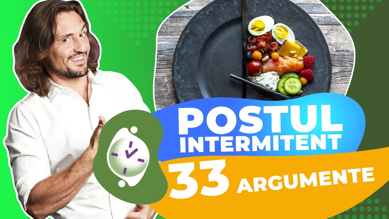 Dr. Cezar: Postul Intermitent [Episod 1/2] - DE CE să facem POST INTERMITENT? Iată 33 de argumente!