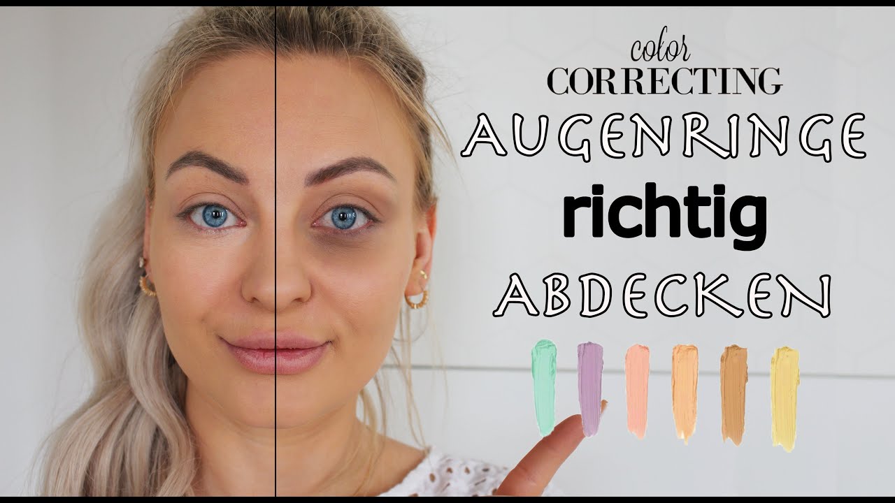 Dunkle Augenringe richtig abdecken / Beauty-Hacks