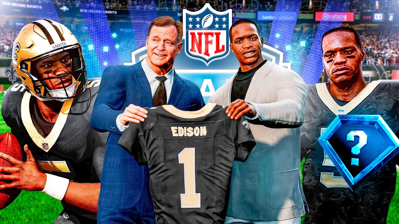 I Finally Drafted my QB of the Future! Madden 26 Saints Franchise Offseason