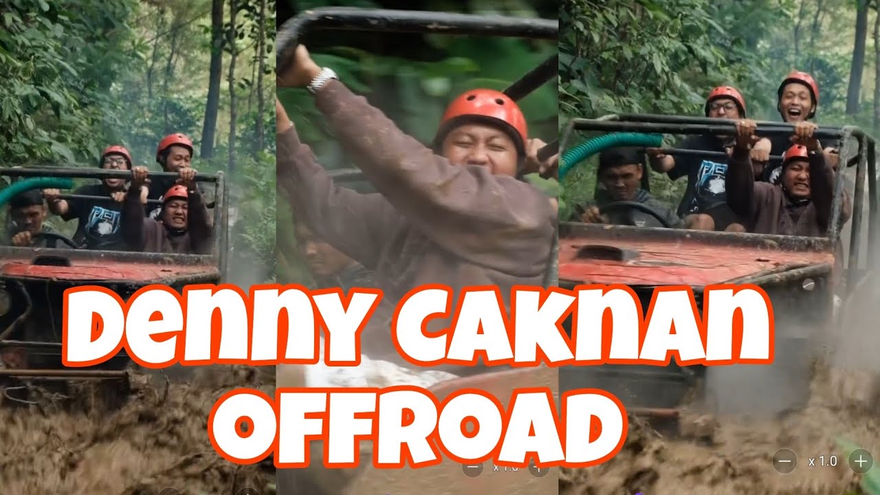Keseruan Denny Caknan Saat Offroad Di Tumpeng Menoreh