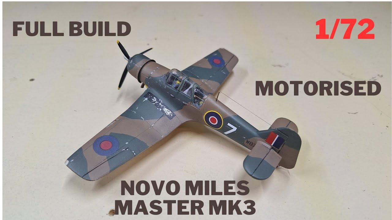 Novo Miles Master Mk3 Motorised 1/72