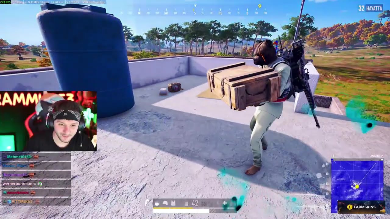 Rammus53 'PUBG' Oynuyor II Ghost Ordusundan Kurtularak Aldığı Galibiyet