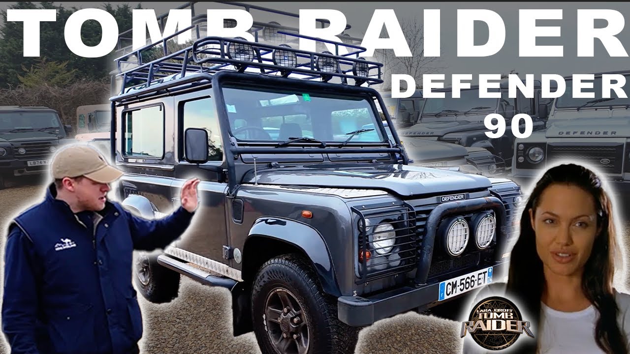 Lara Croft’s Defender 90 – A Real-Life Movie Icon!