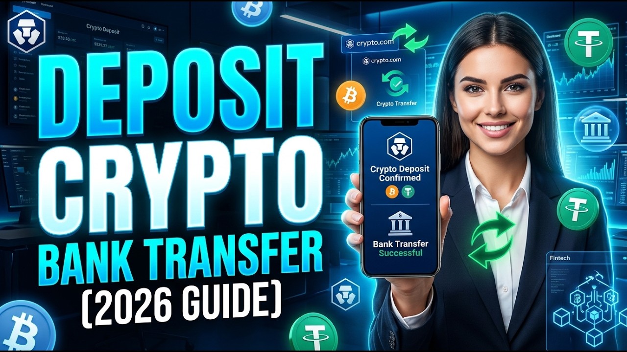 How to Deposit Crypto and Bank Transfer on Crypto.com [2026 Full Guide]