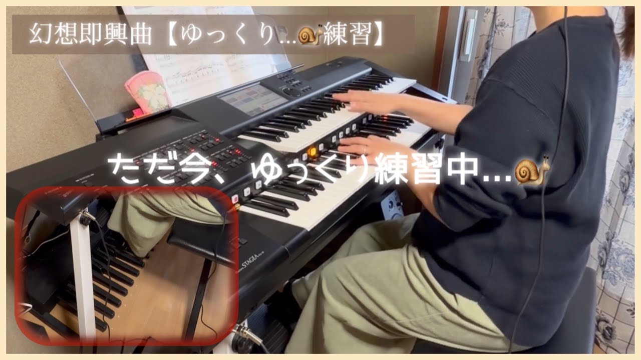 【月エレ練習中】幻想即興曲