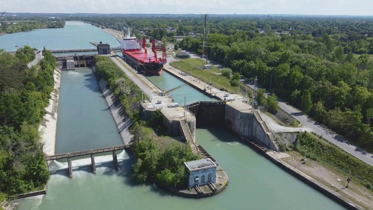 ⛴Welland Canal Lock 1