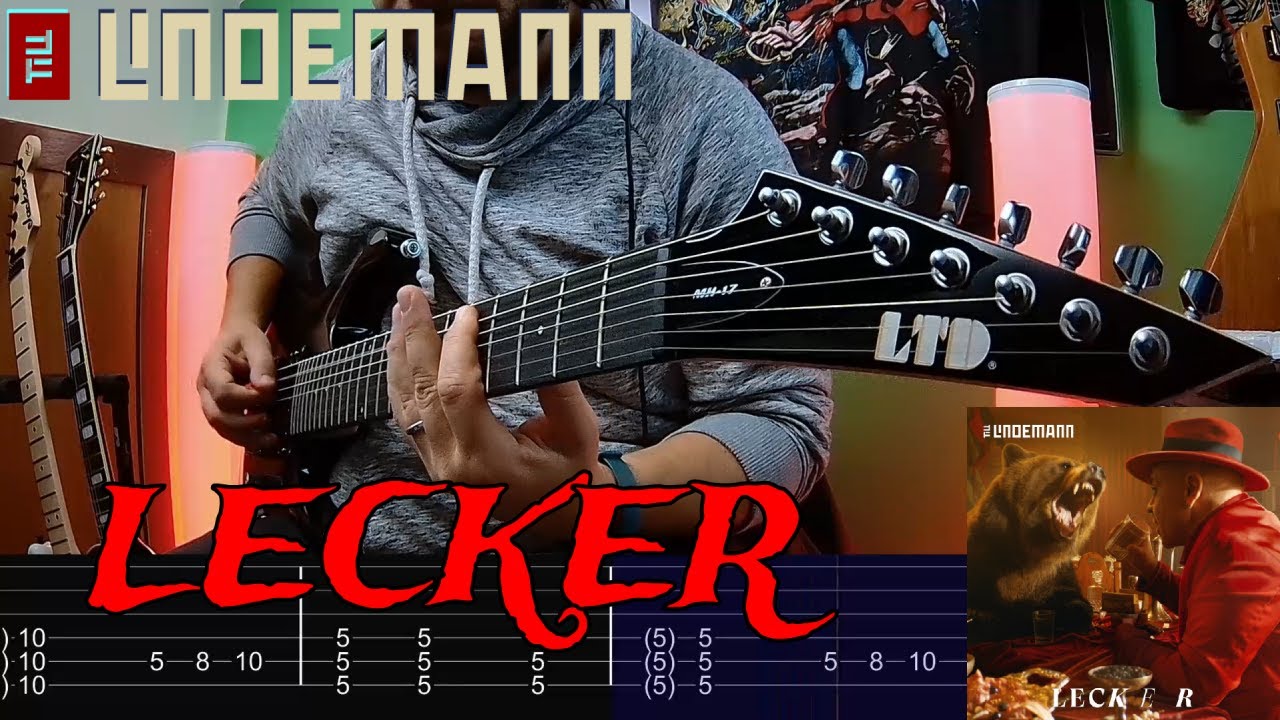 Till Lindemann - Lecker |Guitar Cover| |Tab|