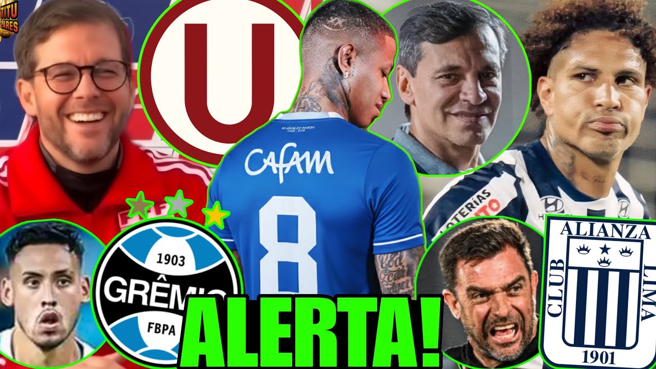 CLUBES del EXTERIOR QUIEREN a ANDY POLO! y UNIVERSITARIO? ALIANZA RENUNCIA a COPA? SELECCIÓN