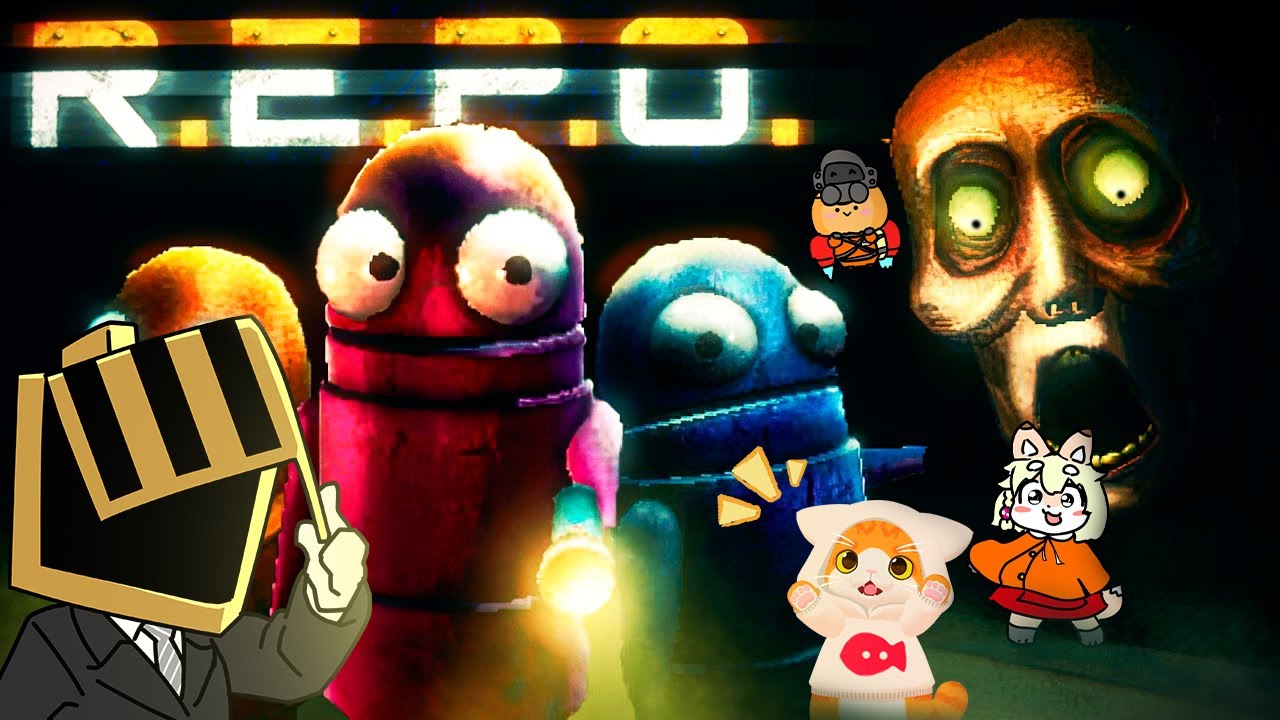 黄色いVtuberのコラボ配信！｜R.E.P.O. #REPO #Vtuber #初見配信 #MOD