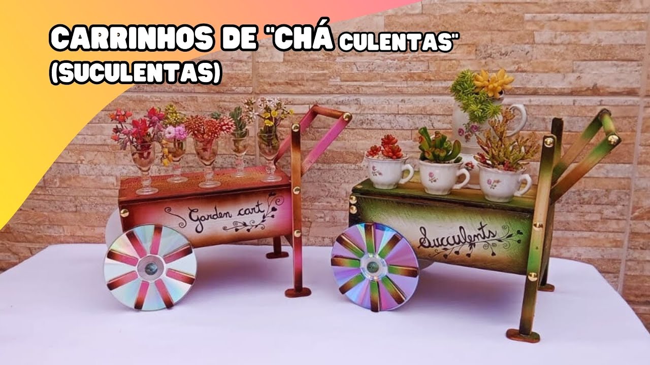 Como fazer um CARRINHO de 