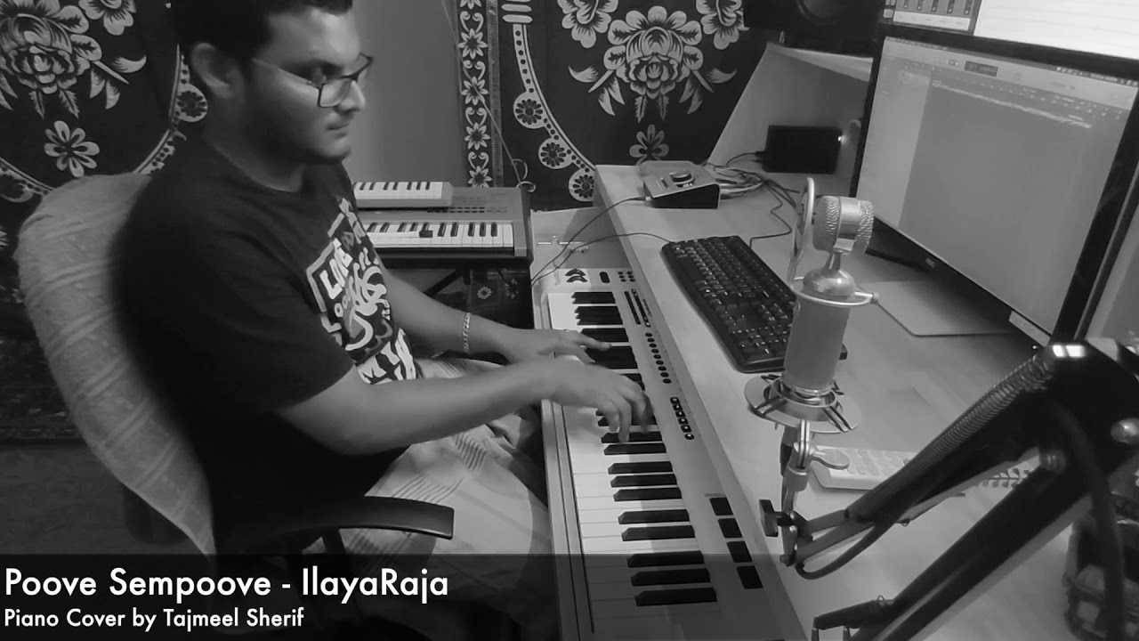 Poove Sempoove Un Vaasal Varum - Epic Piano Cover by Tajmeel Sherif | To all True Ilayaraja Fans
