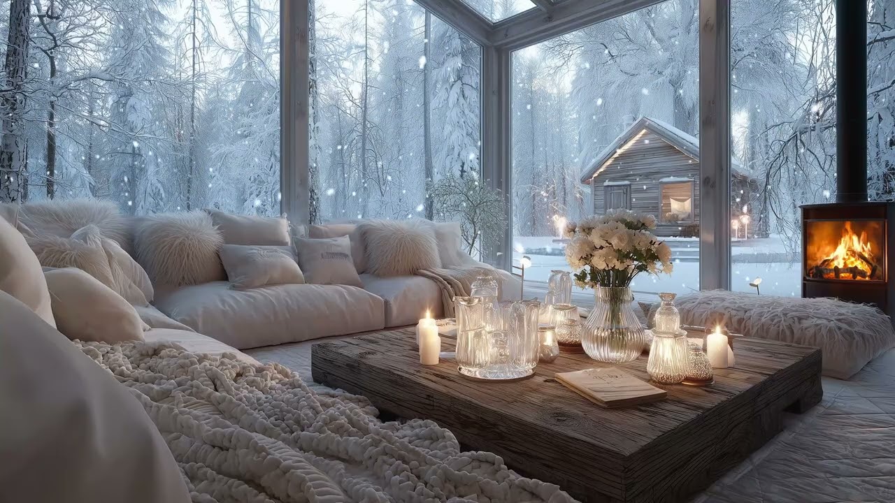 Fall Asleep Fast with Piano & Fire Sounds 💤 Sleep Music for Insomnia & Relaxation 😴