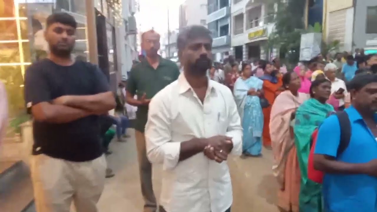 சனிக்கிழமை வேளாங்கண்ணி மாதா தேர்  3/1/26/ Saturday car procession  