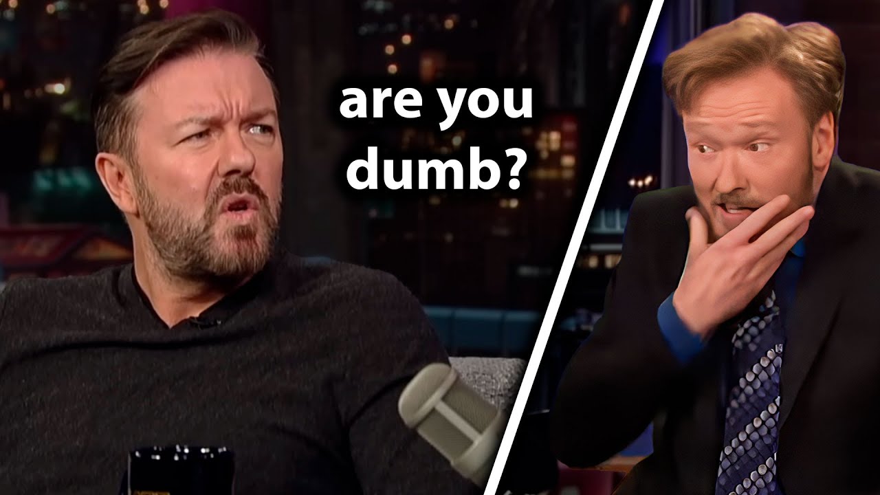 When Rude Interviewers Get Humiliated By Ricky Gervais