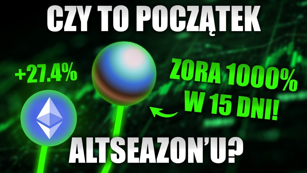 ZORA rośnie o 1000% - to start dla ALTSEZONU?!