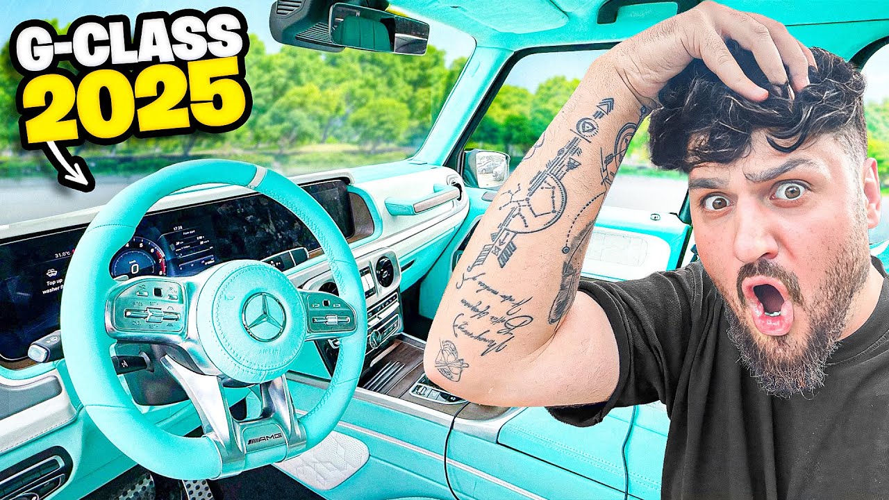 Mi-am Transformat G-ul Brabus - Interior Turcoaz Complet