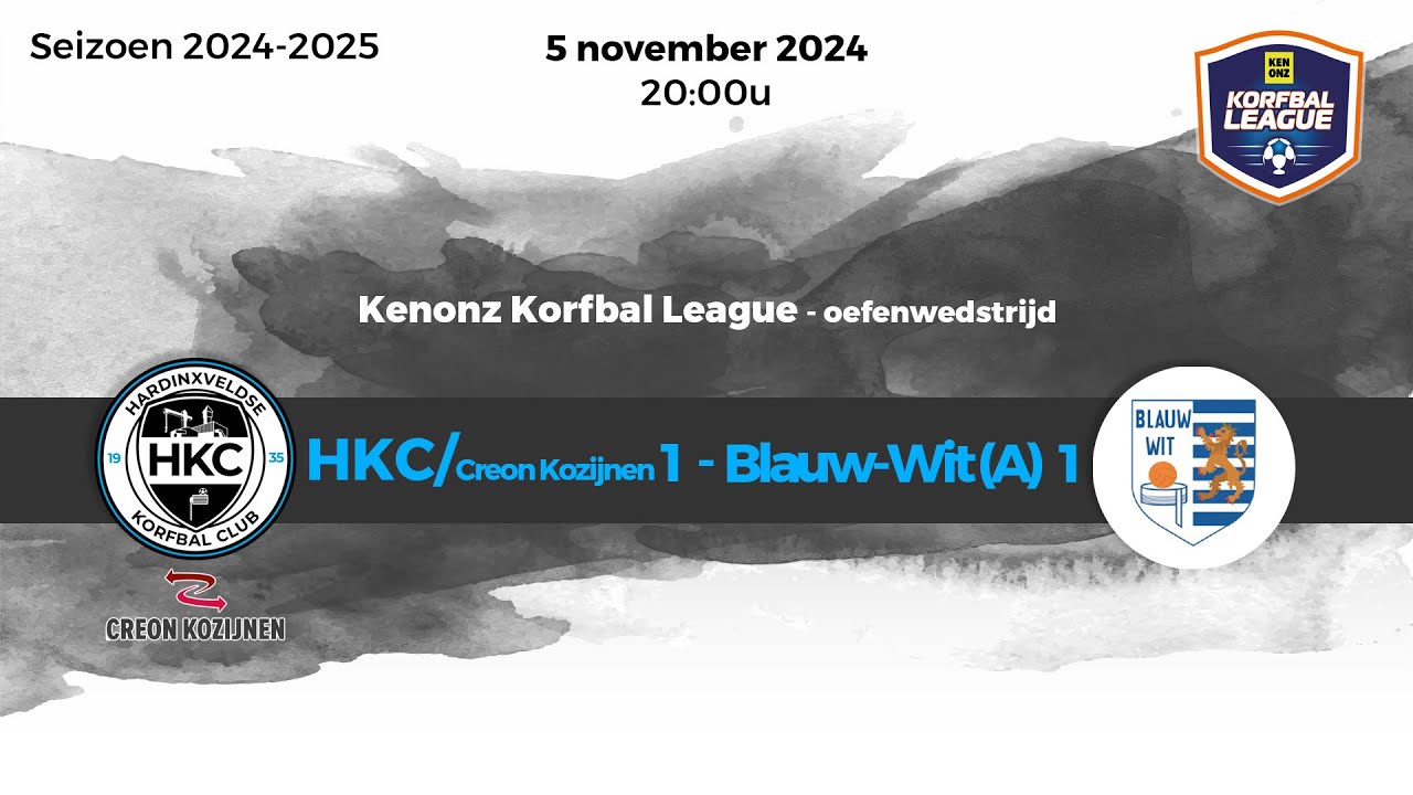 HKC/Creon Kozijnen 1 - Blauw-Wit (A) 1 | 5 november 2024