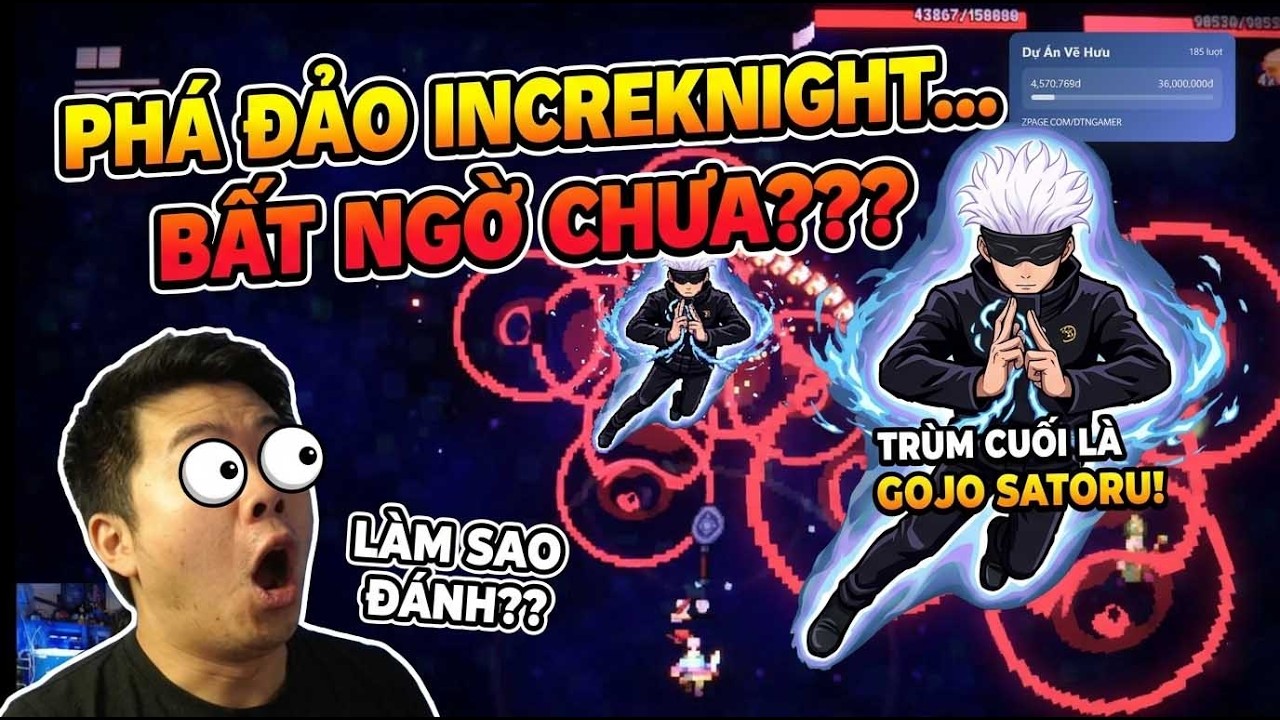 Ph&aacute; Đảo !! qu&aacute; SHOCK Khi tr&ugrave;m cuối l&agrave; GOJO SATORU | IncreKnight #5 End