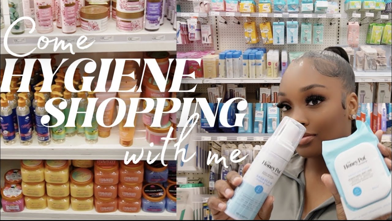 HYGIENE SHOPPING WITH ME | Feminine essentials to look & smell good all day.Target & Walmart