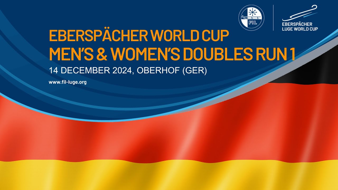 🔴 RELIVE 🇩🇪 Men's & Women's Doubles Run 1 | EBERSPÄCHER Luge World Cup   OBERHOF, GERMANY