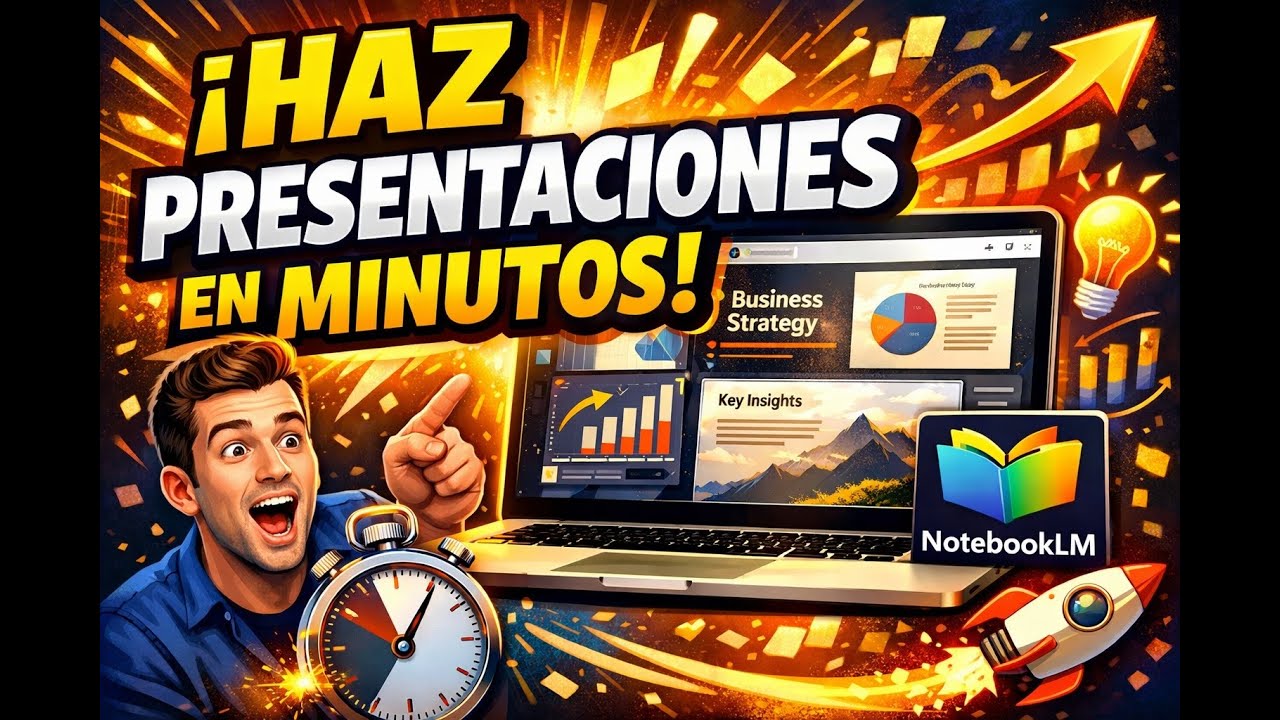 Cómo hacer Presentaciones con IA y NotebookLM en MINUTOS (Adiós a PowerPoint y CANVA)