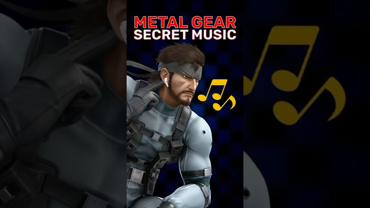 СЕКРЕТНАЯ МУЗЫКАЛЬНАЯ ПАСХАЛКА METAL GEAR SOLID #игры #metalgear #mgs