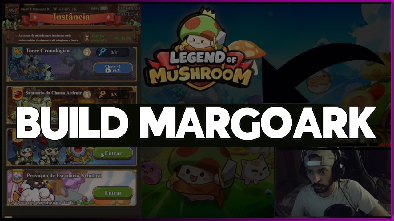 НОВАЯ СБОРКА МАГОАРКА | Mushroom Legends | МОЖНО ИСПОЛЬЗОВАТЬ ДЛЯ БОССОВ И УРОВНЕЙ