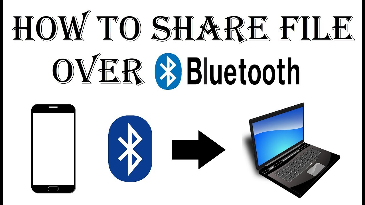How to Send File From Phone to PC via Bluetooth - Transfer/Share Photo/Video Through Using Bluetooth