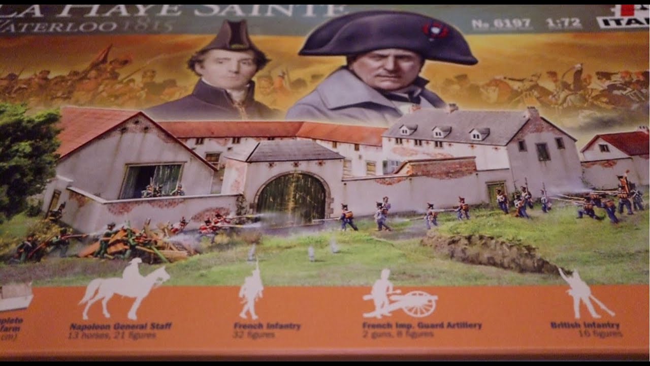 Waterloo 1815 - La Haye Sainte - 2021 edition - Italeri unboxing